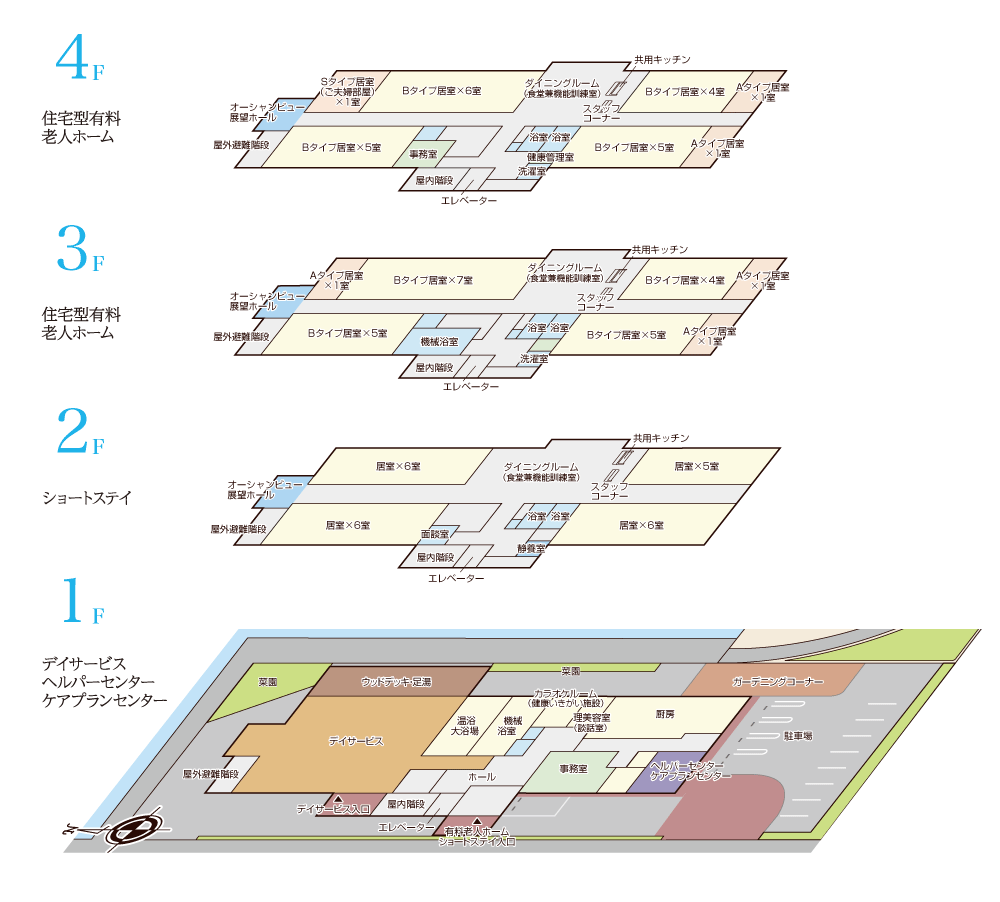 各階平面図