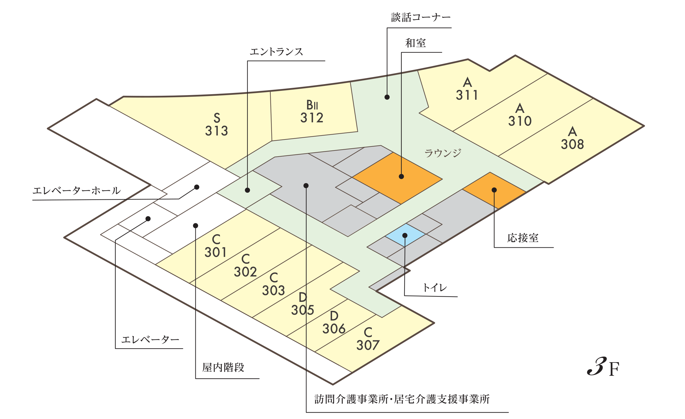 3F平面図