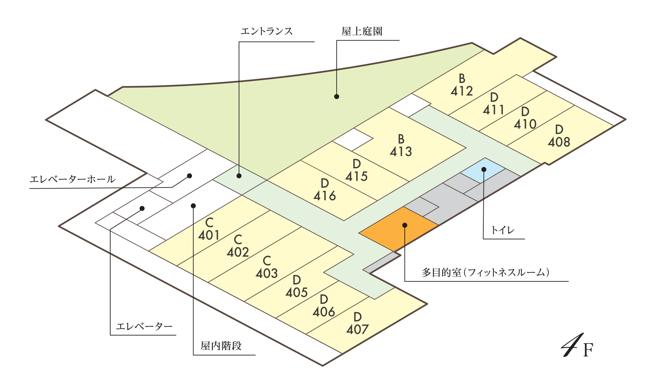 4F平面図